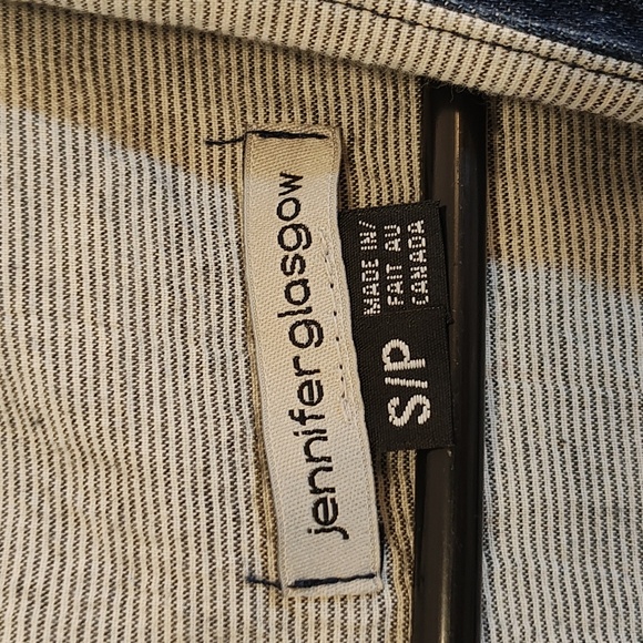 Jennifer Glasgow Denim Mini Dress - Picture 3 of 5